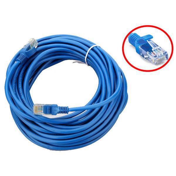 Cabo de Rede 30m Patch Cord RJ-45 Azul