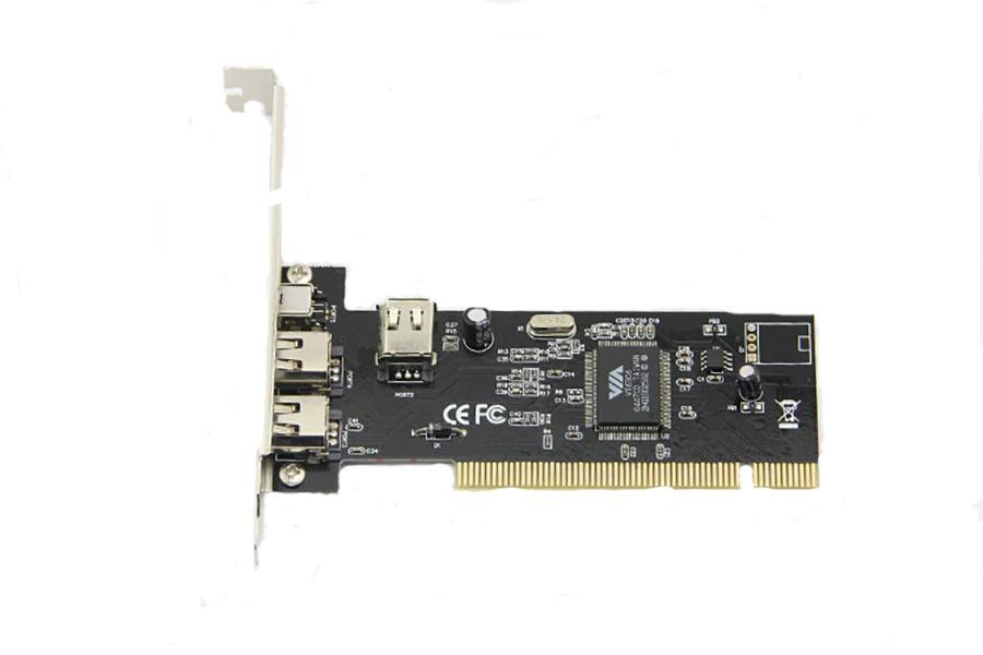 Placa Firewire 1394 Para Slot Pci Para Computador Pc Desktop