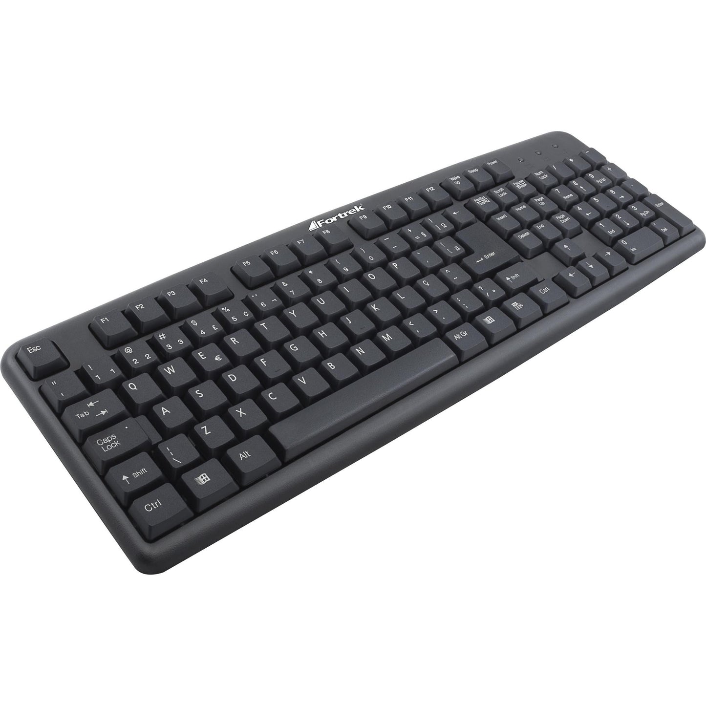 Teclado Ps2 Preto Standard Padrão Abnt Ii Português