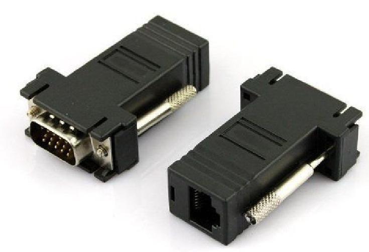 Adaptador Vga Macho X Rj45 Cabo De Rede