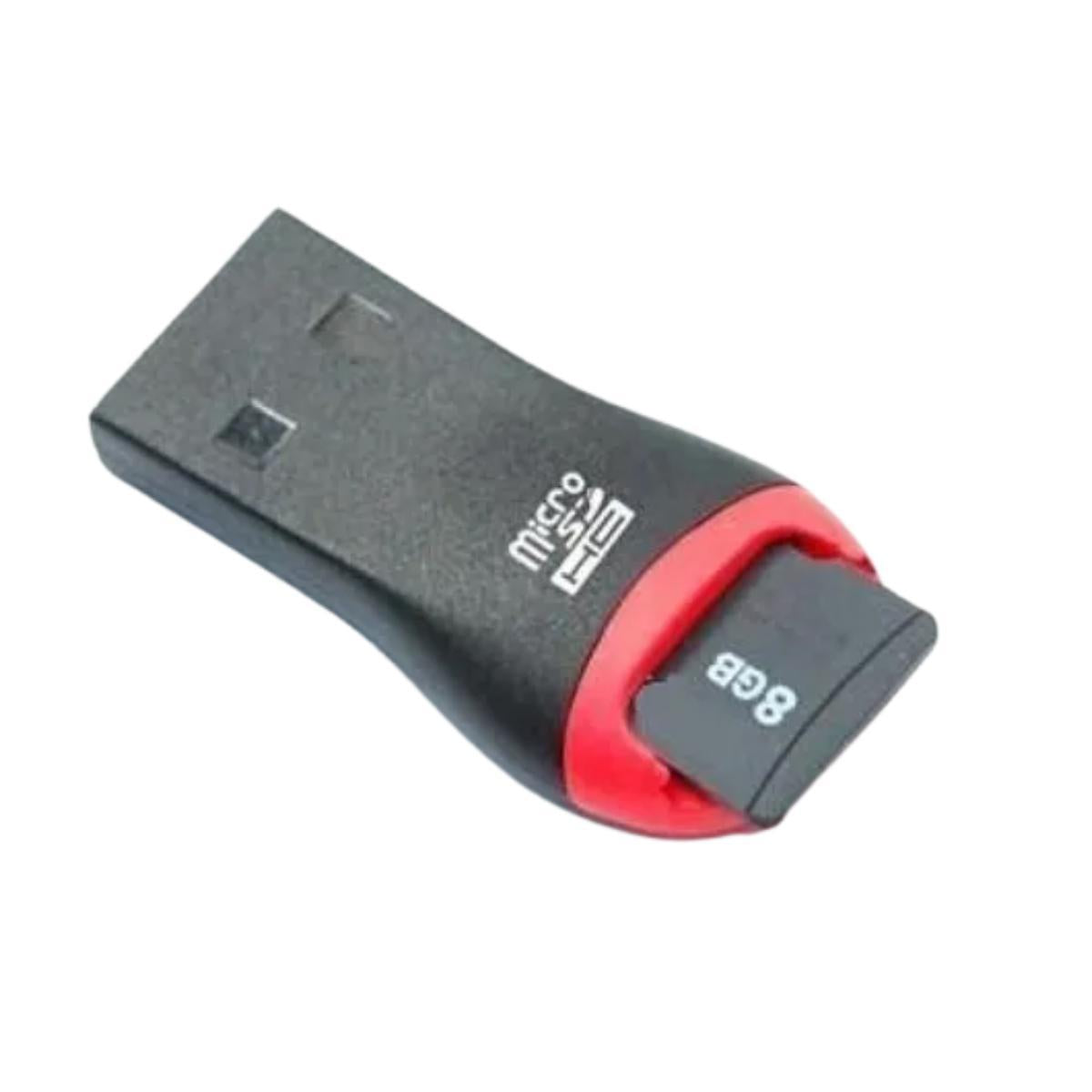 Adaptador Leitor Cartao Memoria Usb Micro Sd 2.0