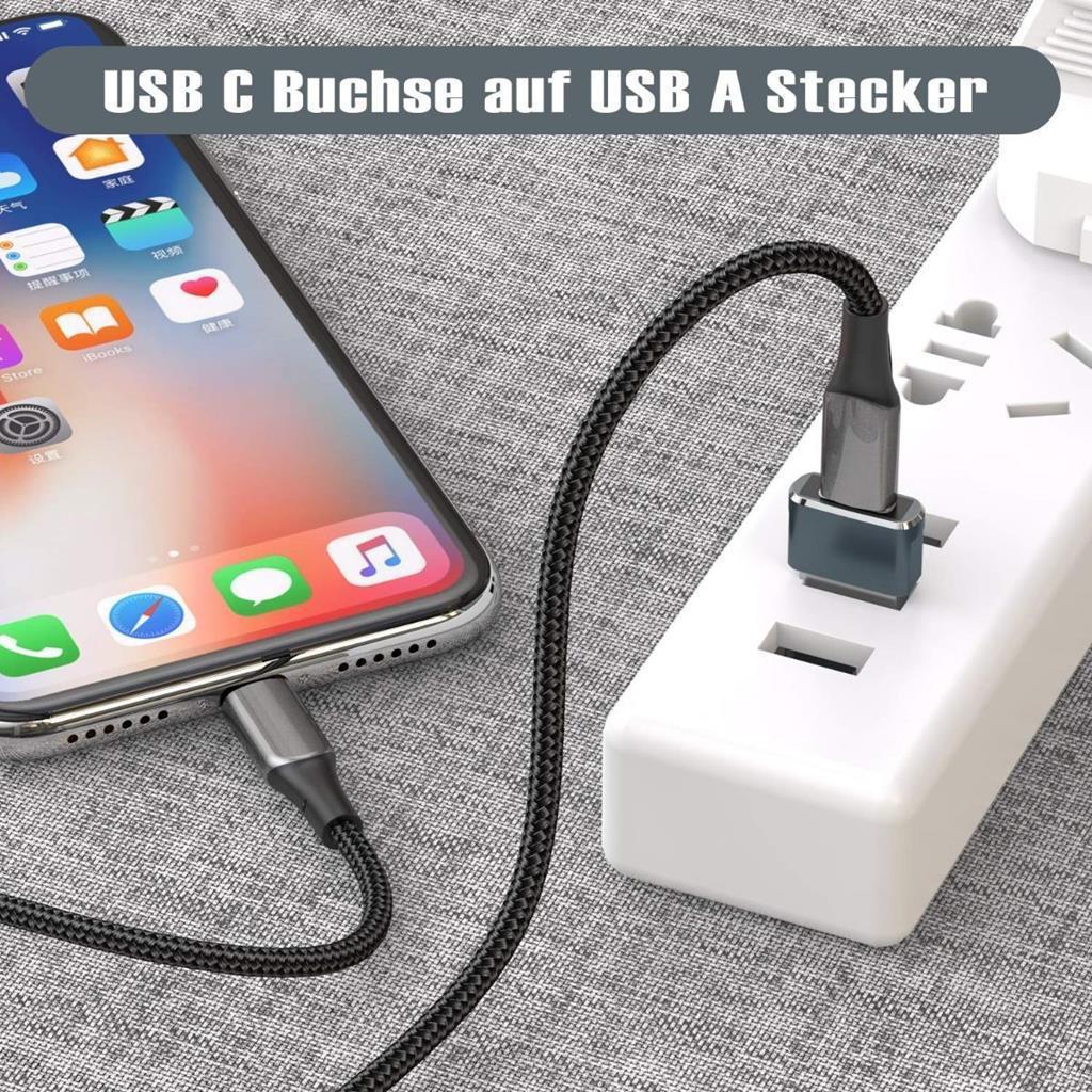 Adaptador Usb Tipo C Fêmea Para Usb 2.0 Macho