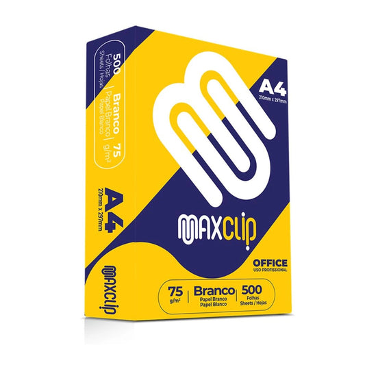 Papel A4 Sulfite Rino 210x297mm 75g Resma com 500 folhas