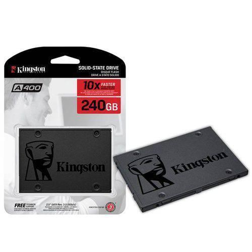 Ssd Desktop Notebook Ultrabook Kingston Sa400S37/240G