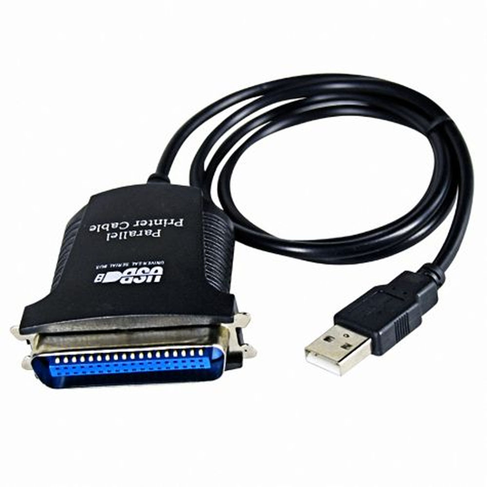 Usb Tipo Macho A 36Pin Conversor De Impr Paralela Fêmea