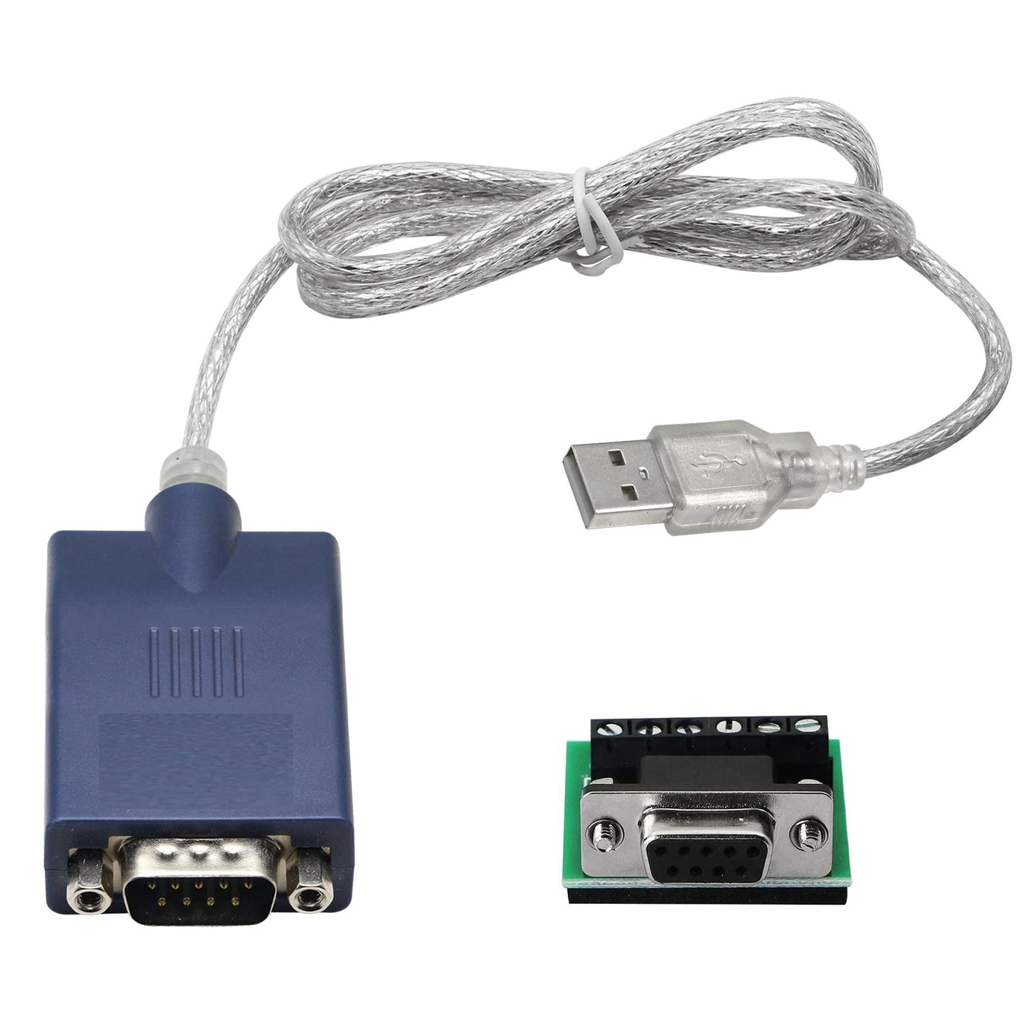 Adaptador USB 2.0 para Serial RS232 DB9 + 485 RS422