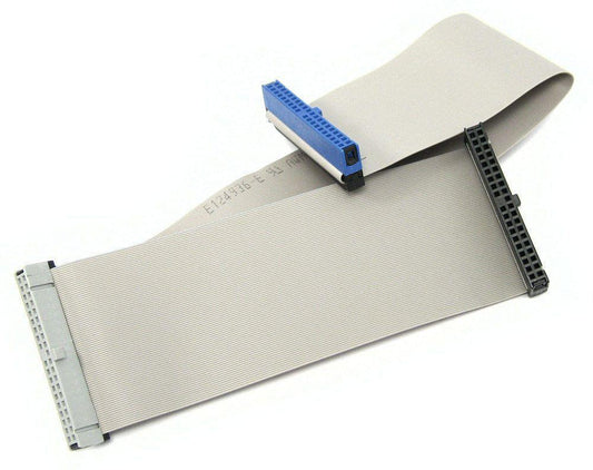 Cabo Flat Ide 80 Vias 35Cm Para Hd Gravador Cd Dvd 3 Pontas