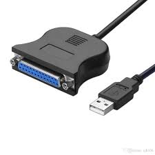 Usb Tipo Macho A Db-25 Conversor Impressora Paralela Fêmea