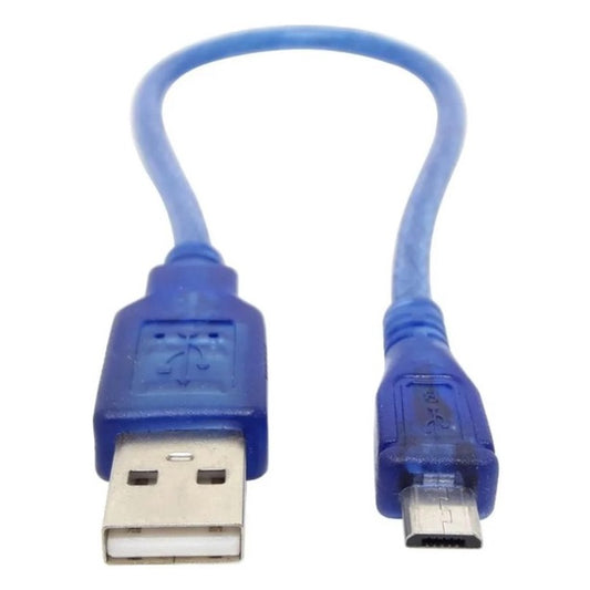 Cabo Curto Micro Usb V8 - 30 Cm - Reforçado