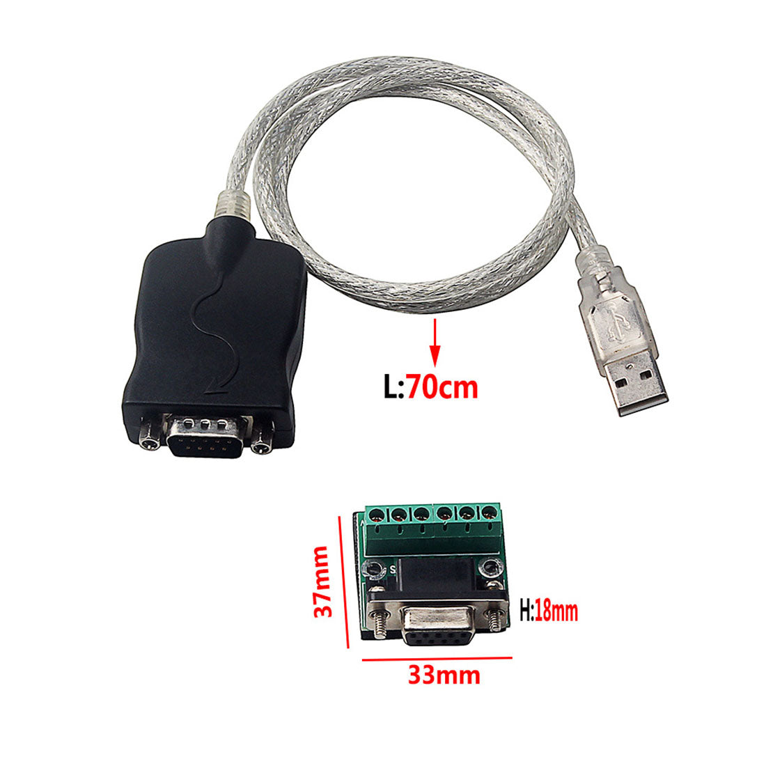 Rs.232 Conversor Serial Usb 485 422 Automação Ferroviária