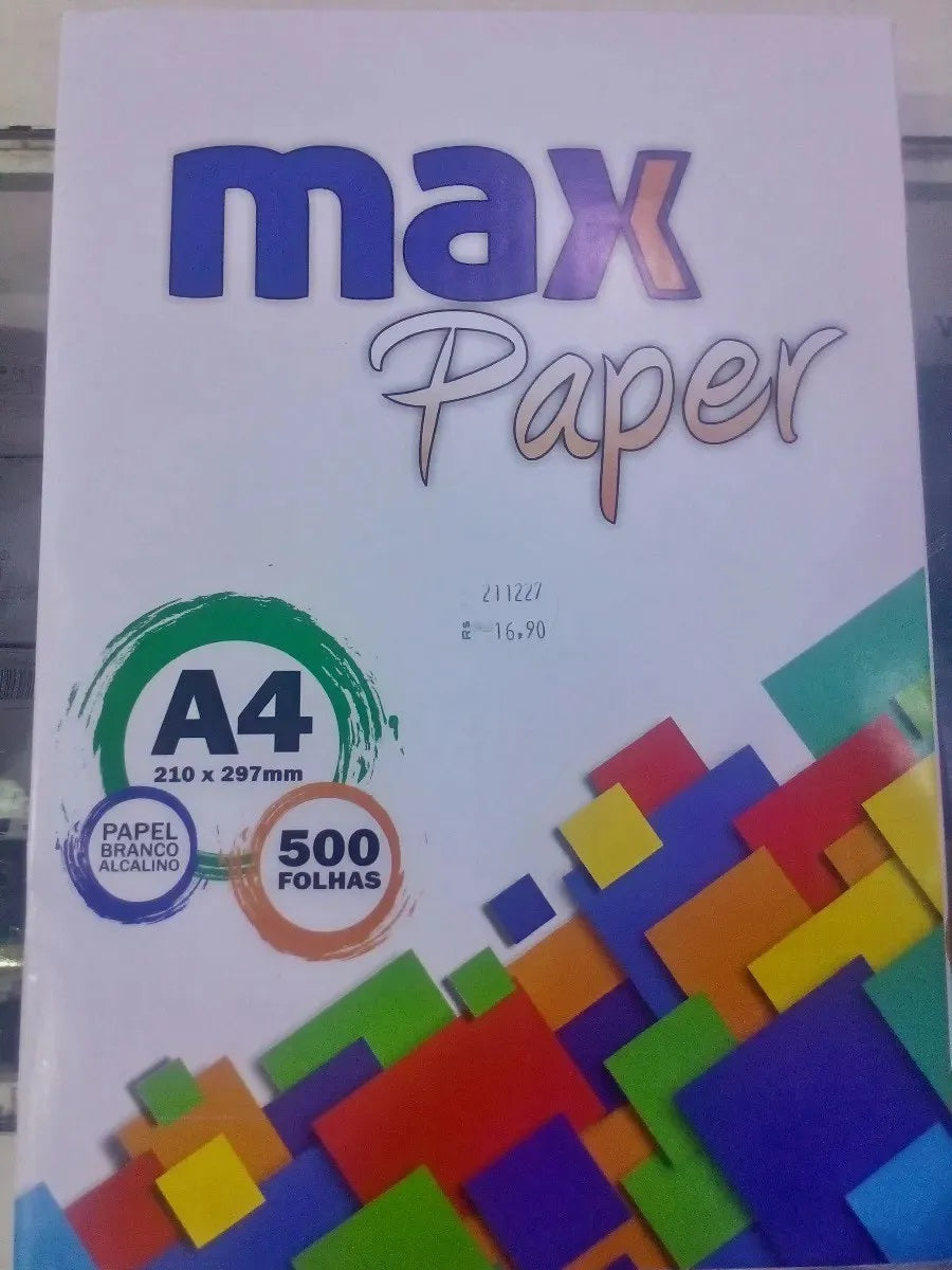 Papel A4 Sulfite Rino 210x297mm 75g Resma com 500 folhas