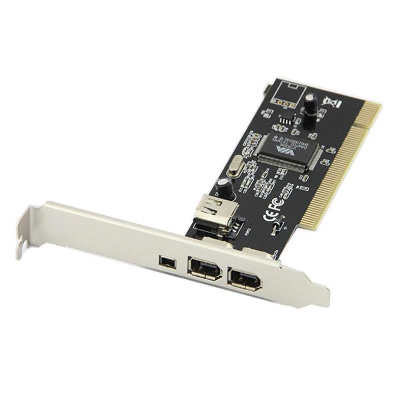 Placa Firewire 3+1 Portas Pci Para Computador Pc Desktop