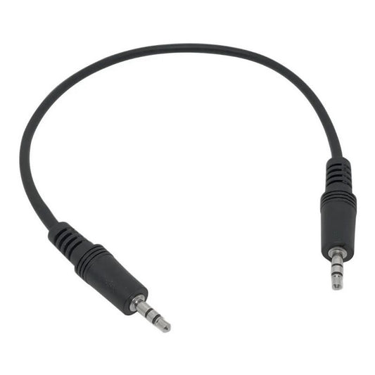 Cabo Auxiliar P2 X P2 Macho 30cm Para celular Caixa De Som
