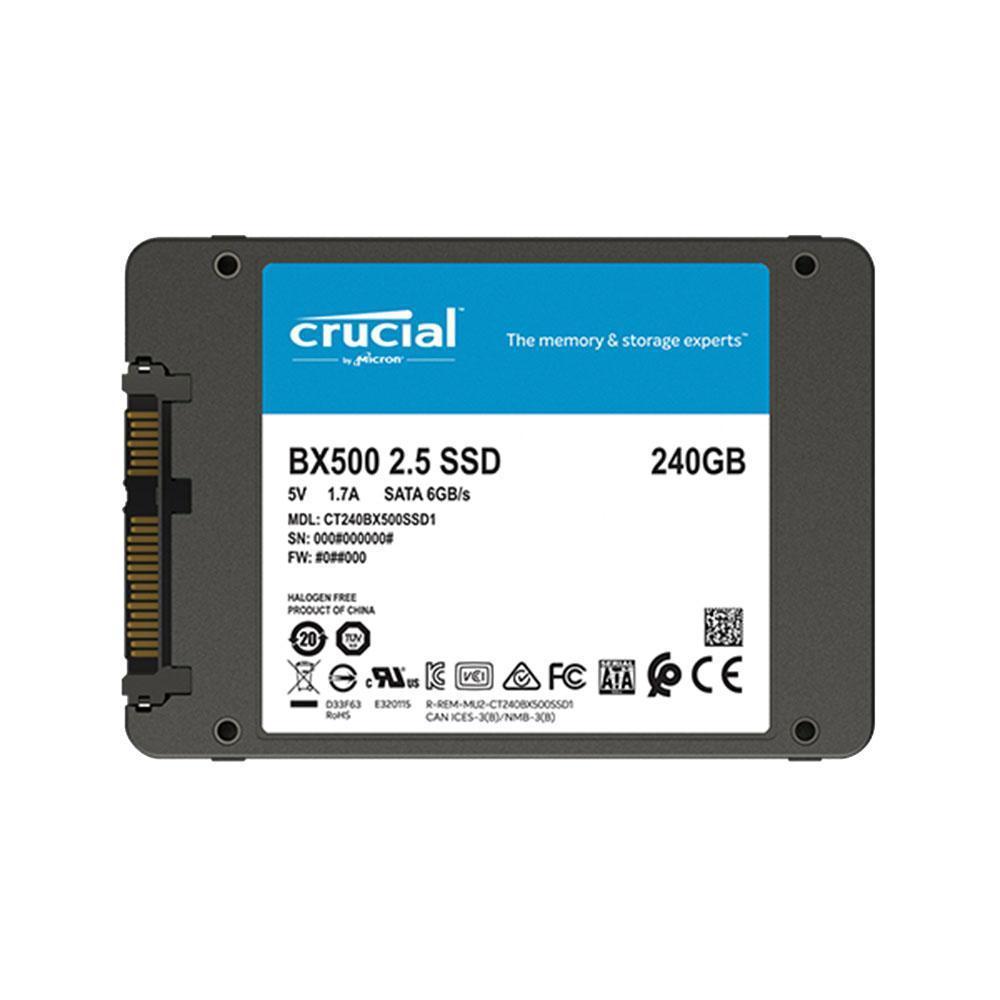 Ssd Crucial Bx500 240Gb Sata - Ct240Bx500Ssd1