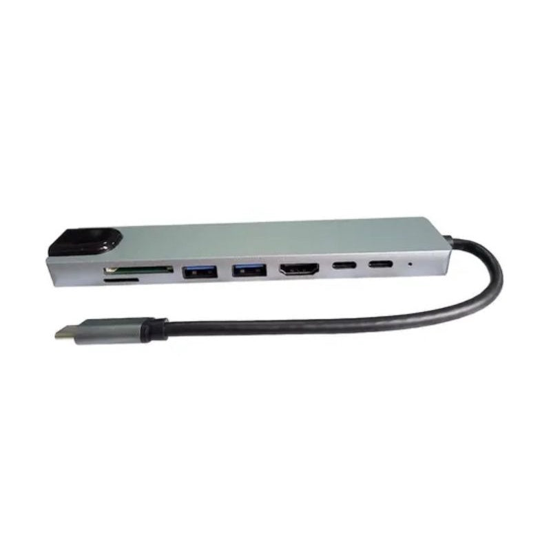 Adaptador Tipo-c Thunderbolt 3.0 X Hdmi Usb Rj45 Gibits