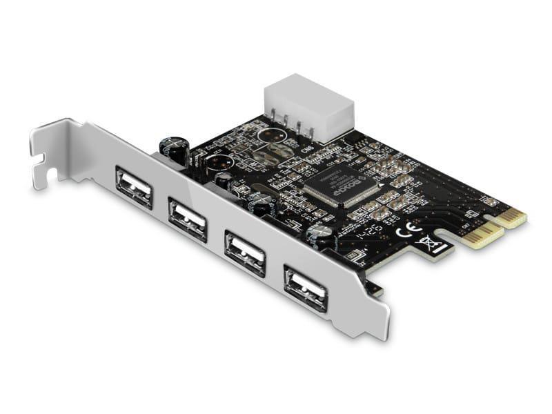 Placa com 4 portas pci-e usb 3.0 5gbps