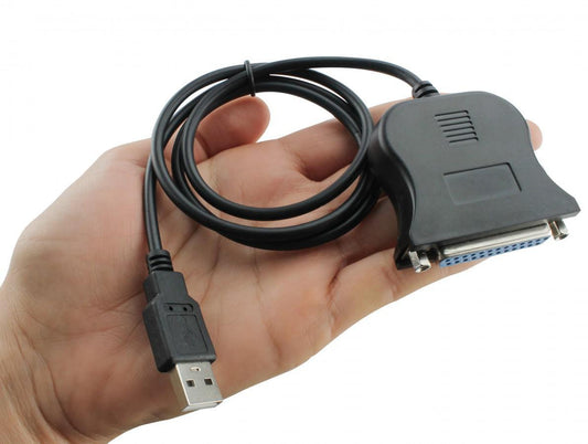 Cabo Adaptador Usb Ieee 1284 Db25 Fêmea Impressora Lpt1