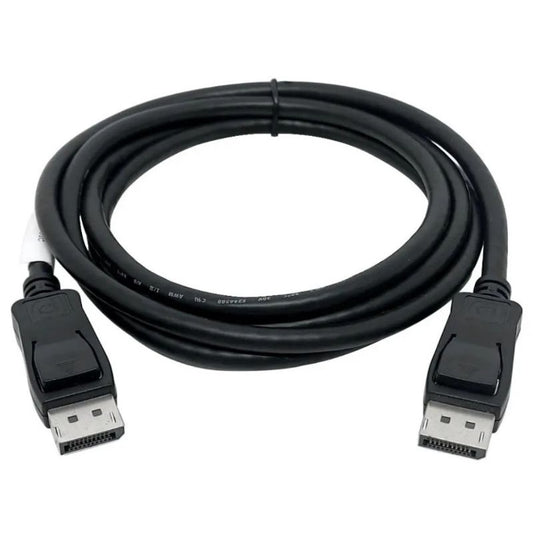 Cabo Para Placa De Vídeo Displayport Versão 1.2 4k 1.80 Mts