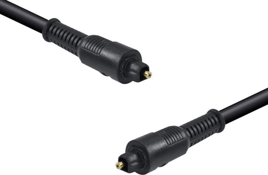 Cabo Digital Óptico Toslink HiFi 10m para Áudio Digital