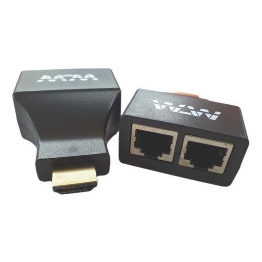 Adaptador Extensor Hdmi Macho Para Rj45 Full Hd 1080 30m