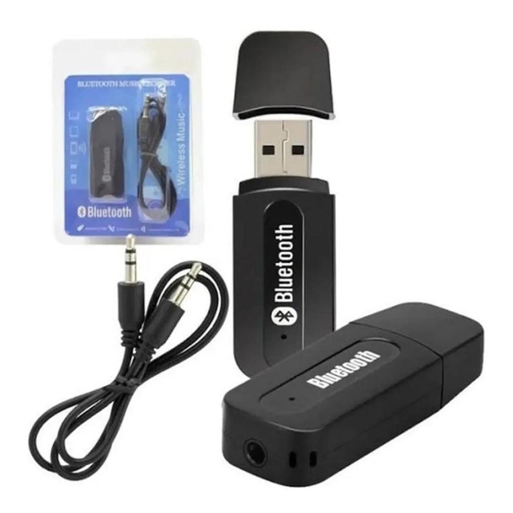 Adaptador Bluetooth Para Carro Microfone Wireless Receiver