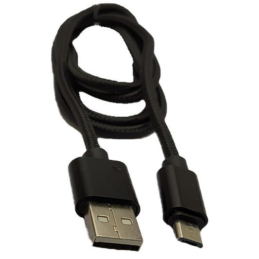 Cabo Micro Usb x Usb 2.0 1 Metro Nylon Preto
