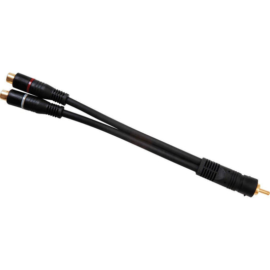 Cabo Y 2 Rca F X 1 Rca M 20Cm 4Mm Cbay0003 Preto Storm