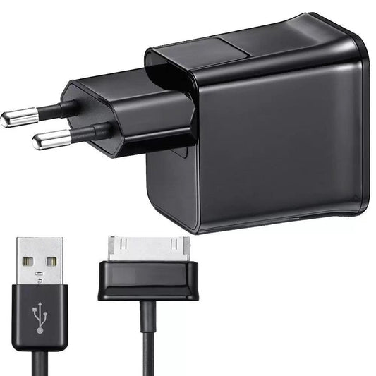 Cabo Usb + Carregador 110V 220V Para Tablet Galaxy P3100