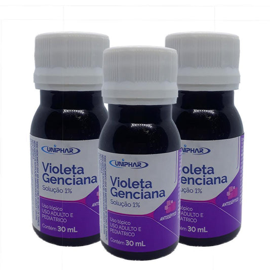 Violetas Genciana 30Ml 3 Frascos