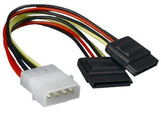 Cabo Força Ide P/ 2 X Sata