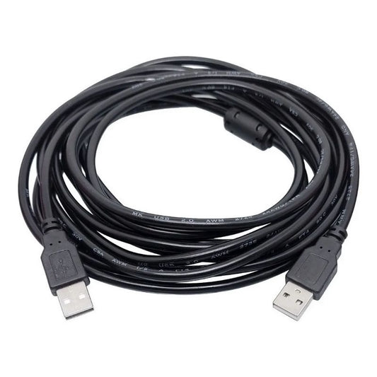 Cabo Usb X Usb (tipo A) 5 Mts Com Ferrite