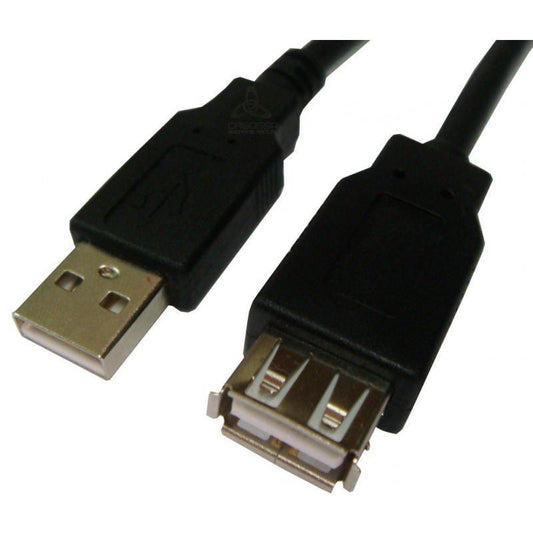 Cabo Extensor Usb 5 Metros Usb A Macho X Usb A Fêmea