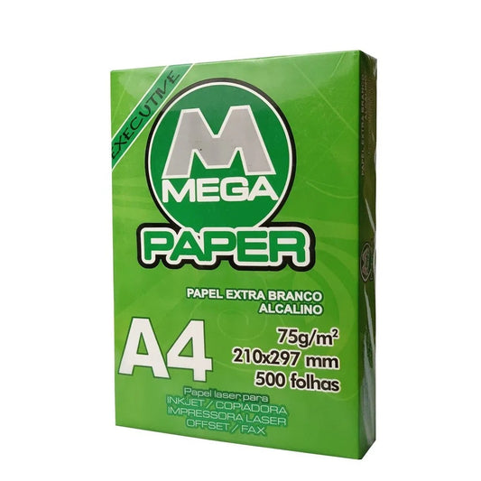 Caixa Papel A4 Sulfite Office Jandaia 75G Resma 5 Pacotes
