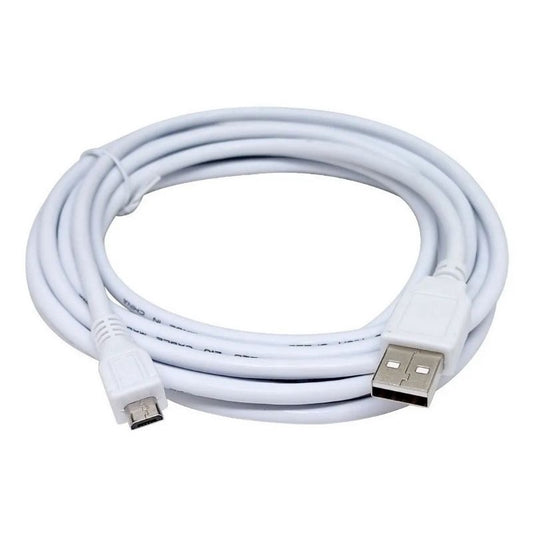 Cabo Micro Usb 3 M Para Controle De Console E Smartphone