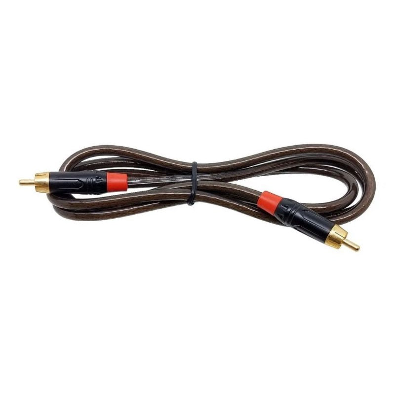 Cabo Especial Coaxial Digital Spdif Plug Metálico Reforçado