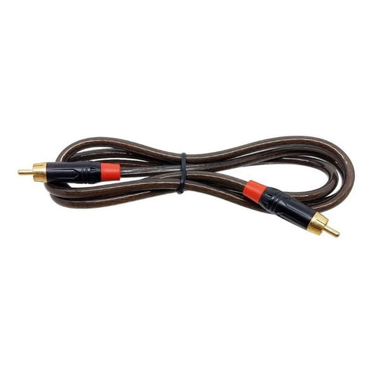 Cabo Especial Coaxial Digital Spdif Plug Metálico Reforçado