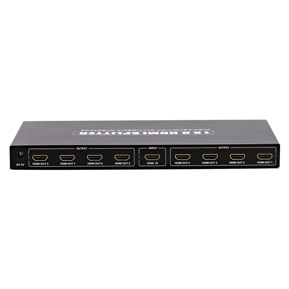 Splitter 8 Saidas Divisor Sinal Hdmi 1X8 4K 2K 3840 X 2160