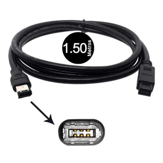 Cabo Firewire 900/600 De9 X 6 Pinos 1,50 Metros Macbook, Pc