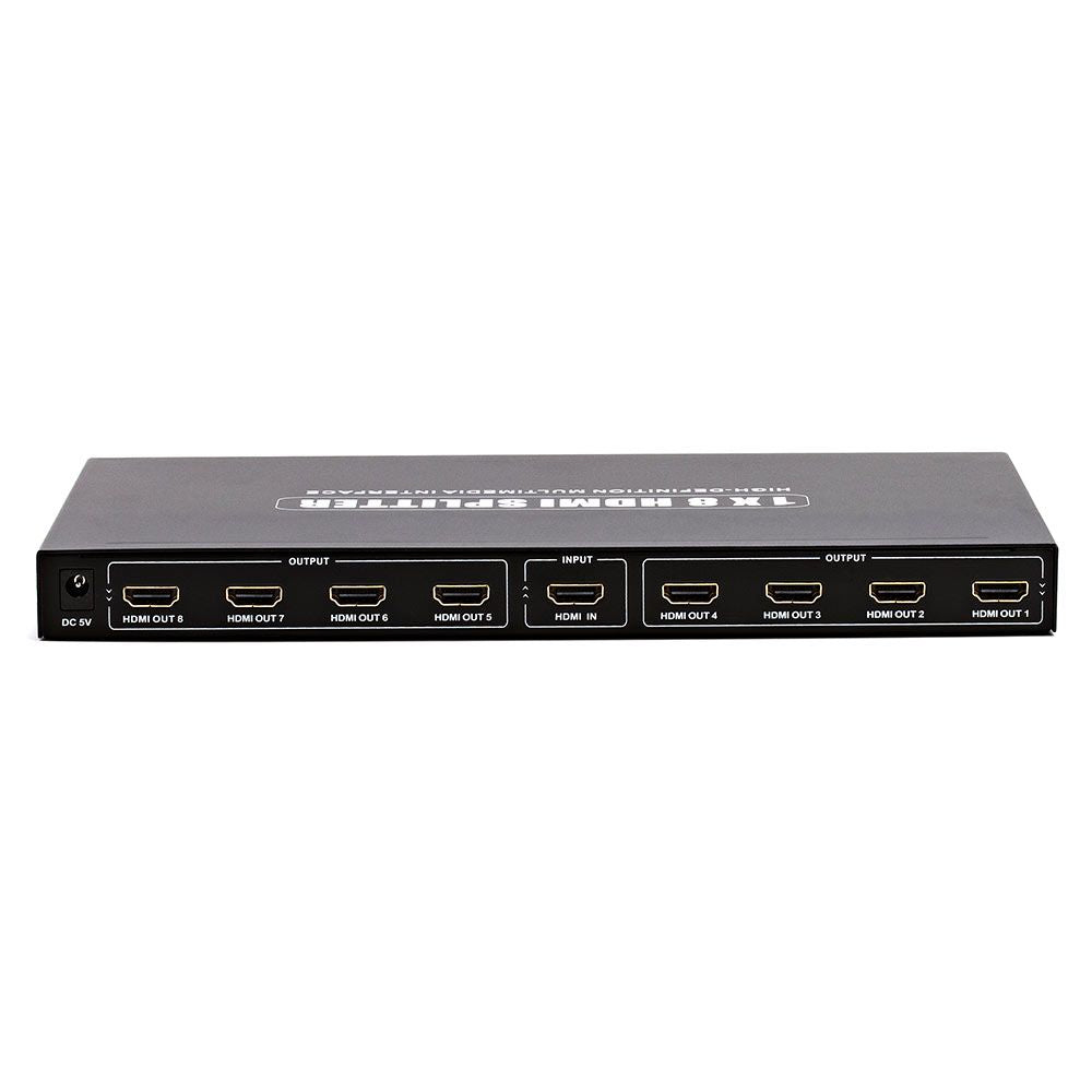 Splitter 8 Saidas Divisor Sinal Hdmi 1X8 4K 2K 3840 X 2160