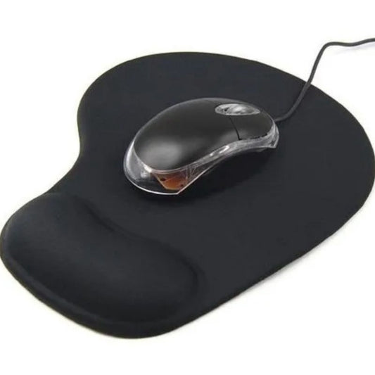 Mouse Pad Ergonômico Apoio De Punho Pulso Confortável Tipo Gel